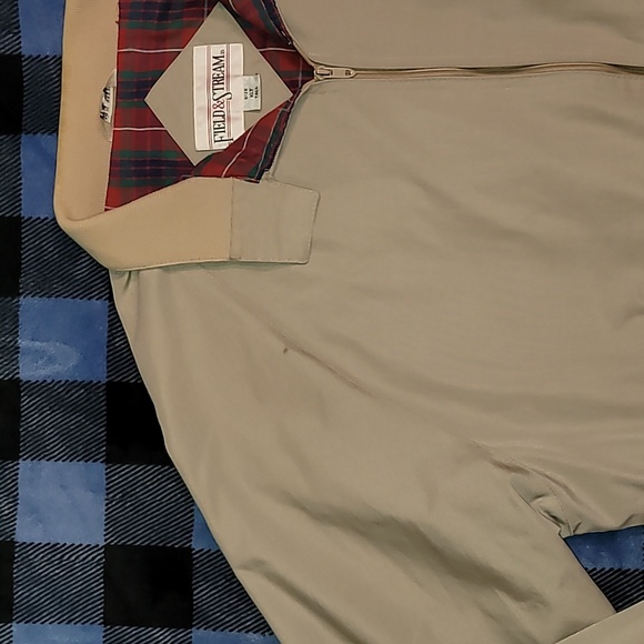 Vintage. 80s/90s. Field & Stream. Members-only-style jacket. XL TALL - Picture 9 of 16